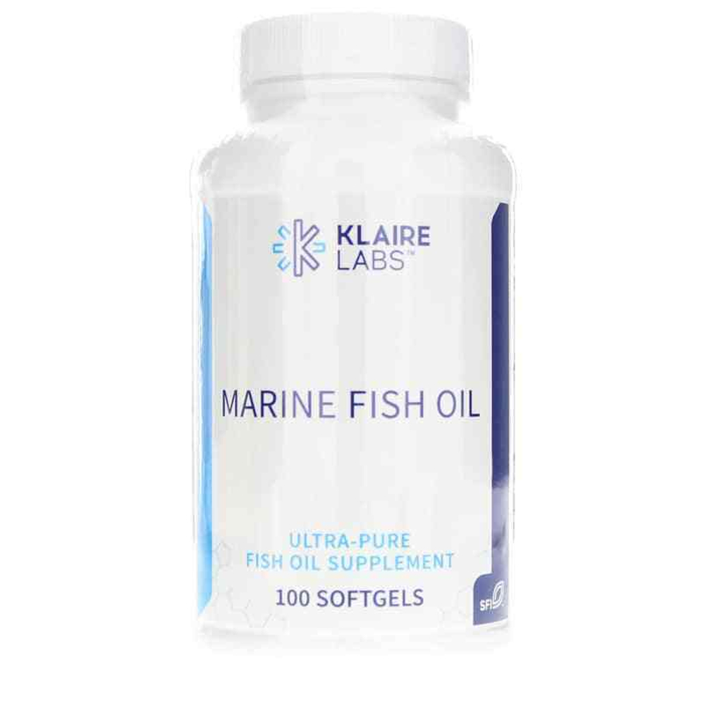 Klaire Labs - Marine Fish Oil - 100 softgels