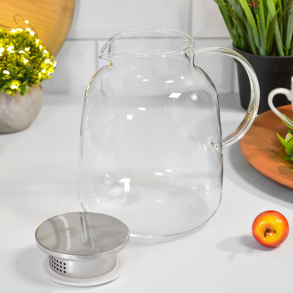 Кувшин 2,1л с крышкой, h19,5см, d8см, GPH-013-1