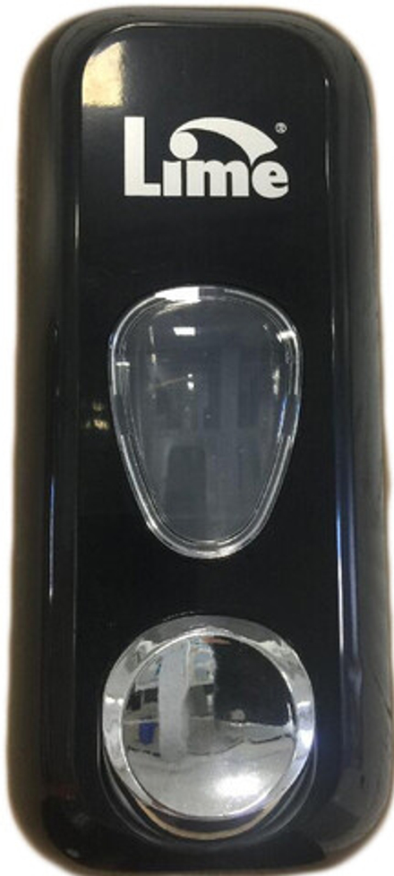 LIME_Диспенсер для жидкого мыла, 0,6 л., заливной, черный