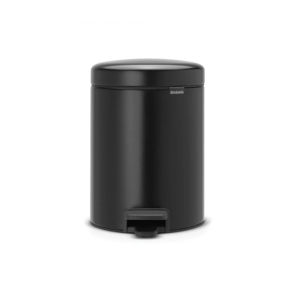 Brabantia - Контейнер для мусора NewIcon 5л, матовый черный / артикул   112928  / GTIN 8710755112928