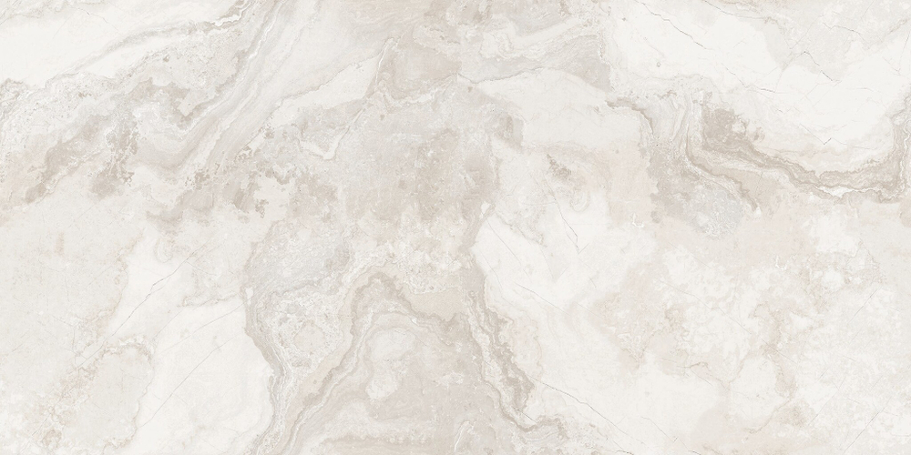 Керамогранит Buono Ceramica MARBEL Aquarelle Ivory Glossy 1200*600*8,5мм Полированный