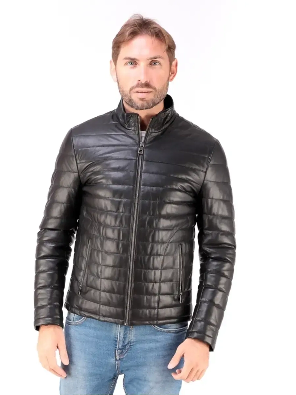 Куртка мужская  из натуральной кожи