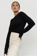 Юбка с драпировкой