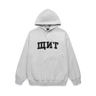 Худи Питерский Щит ЩИТ, серый, утеп.