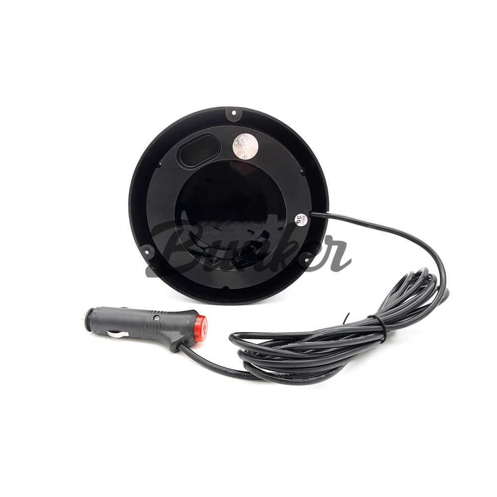 Мигалка круглая JSD-003 (123х157 мм)12/24V cиняя