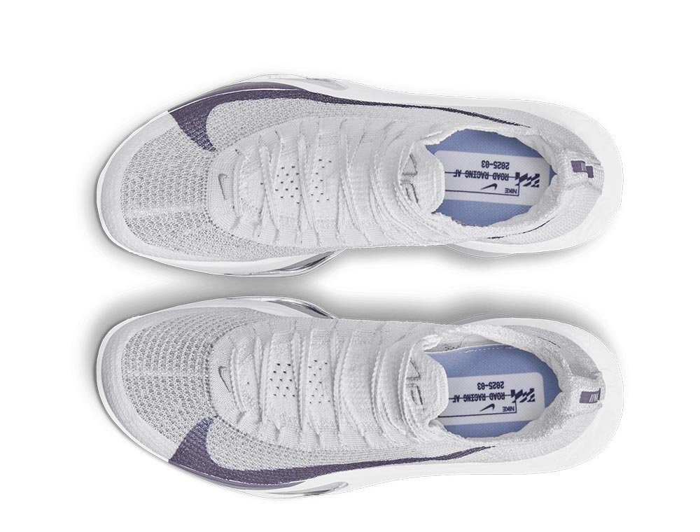 Кроссовки для бега женские Nike Air Zoom Alphafly 3 W Бело-Голубые