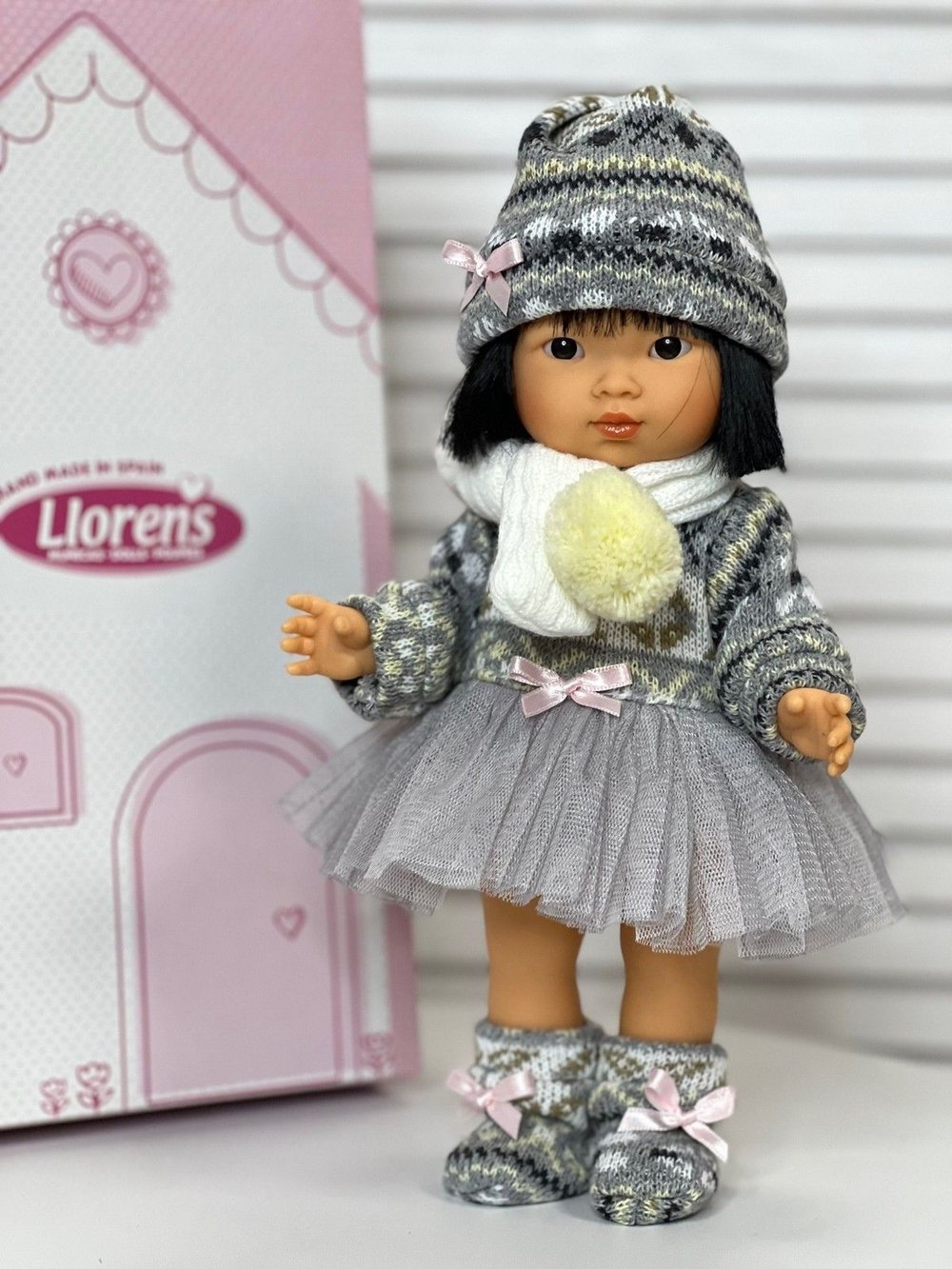 Кукла Llorens виниловая 28см Lu (28034)
