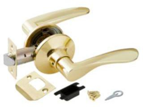 Замок ручка Золото без ключа,без фиксатора 6030 РВ-Р