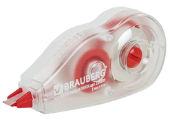Корректирующая лента BRAUBERG 5мм*6м красный (1/12) 226809