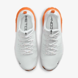 Кроссовки мужские Nike Free Metcon 6 (Бело-Оранжевые)
