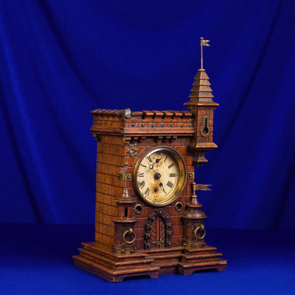 Антикварные Каминные/Кабинетные часы