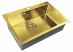 Мойка для кухни ZORG Inox PVD SZR-7551 BRONZE
