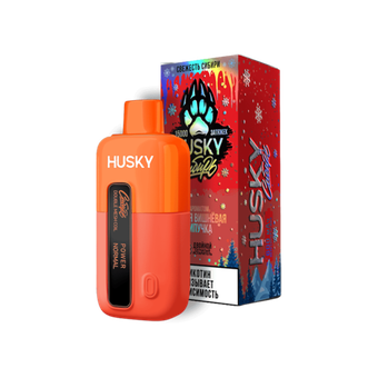 HUSKY Сибирь 15000 Sour Fizzy Cherry - Кислая вишнёвая шипучка