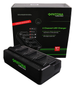 PATONA Premium Charger для 4х аккумуляторов BP-U60