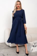 Платье Виржиния (синий)-52р-р Р11-1240 Nikol