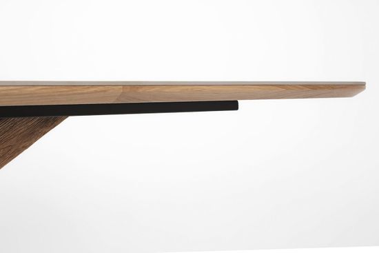 Стол Остин нераздвижной (дуб/т.020 меловой дуб/т.н.м.820 черная шагрень/керамика 2 50 равена)