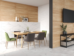 Marble glossy white wall 01 300х900 (1-й сорт)