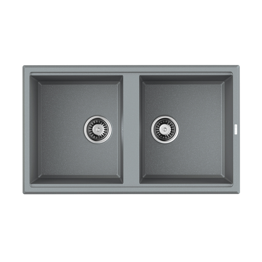 кухонная мойка Omoikiri Tedori 86-2-GR Tetogranit/leningrad grey