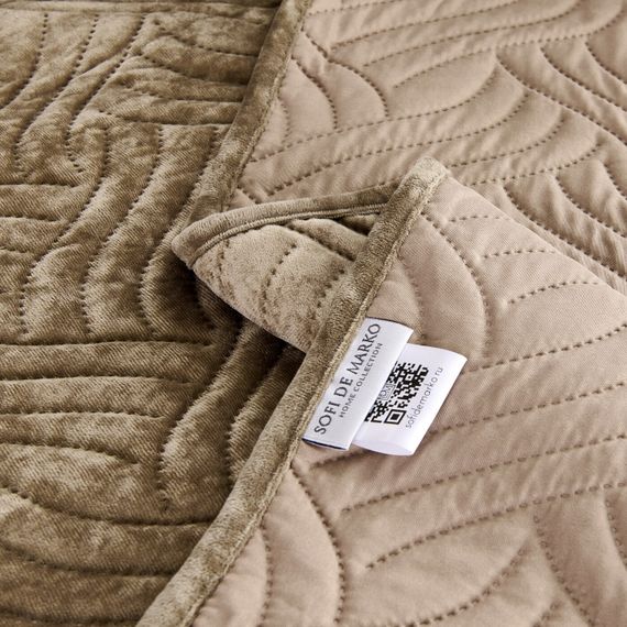 Деварта (капучино) Покрывало 240x260