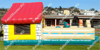 Коммерческий надувной батут "Ферма"