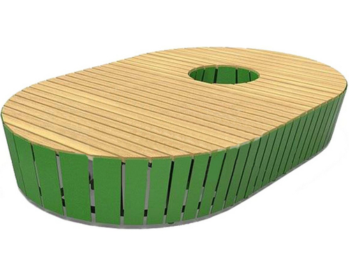 Модульная скамейка Экополис Комби-1