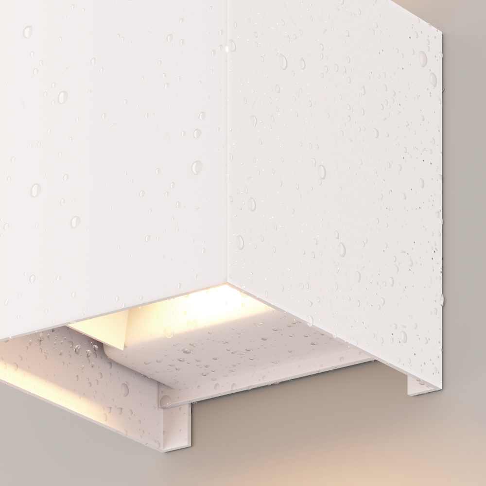 Уличный настенный светодиодный светильник Maytoni Fulton O572WL-L6W