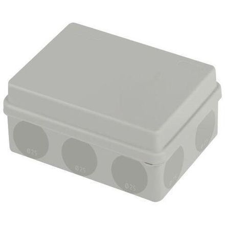 Коробка распаячная 150х110х70мм двухкомпонентн. HF стойкая к УФ прямой монтаж IP67 сер. KOR-150-110-70-11g-2MP Эра Б0060292