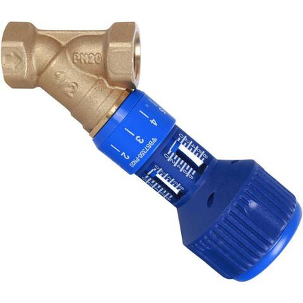 Клапан балансировочный Cimberio 727ОТ 1/2 PN20 BB ручной без изм. ниппелей