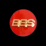 Крышка центрального отверстия BBS 70.1 мм gold/red, 10.01.0101