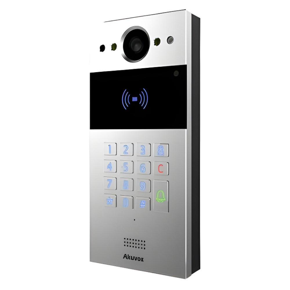 Многоабонентская IP вызывная панель Akuvox R20K On-Wall V3.0 со считывателем