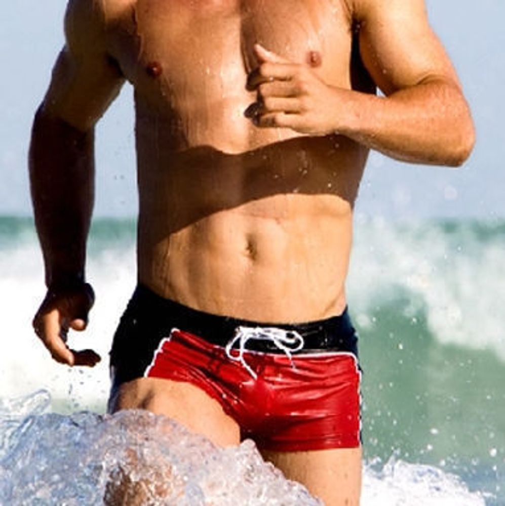 Мужские плавки Aussiebum 70&#39;s Coral