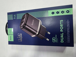 Блок СЗУ HOCO  N4 dual port  (black)
