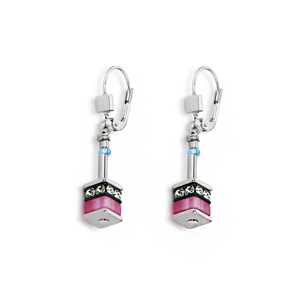 Серьги Coeur de Lion 4409/20-1522 цвет розовый