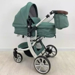 Детская коляска Luxmom 608 3в1 (изумруд)