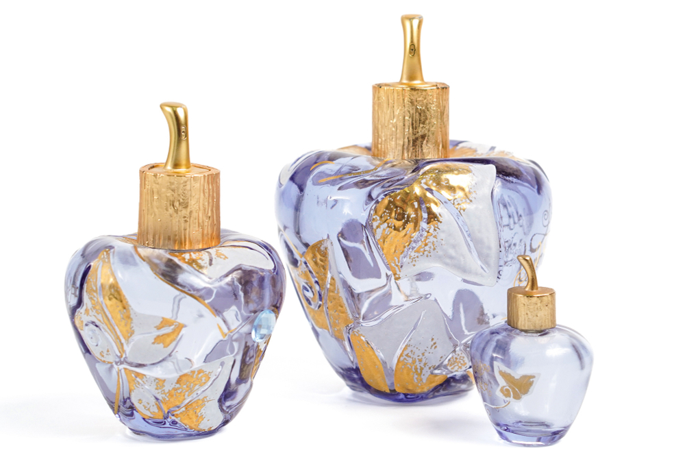 Набор из трех флаконов от духов Lolita Lempicka