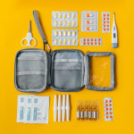 Аптечка карманная 14х11х3 (серая)