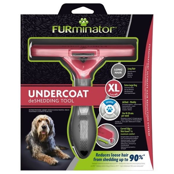 Фурминатор FURminator XL Long Hair для длинношерстных собак гигантских пород
