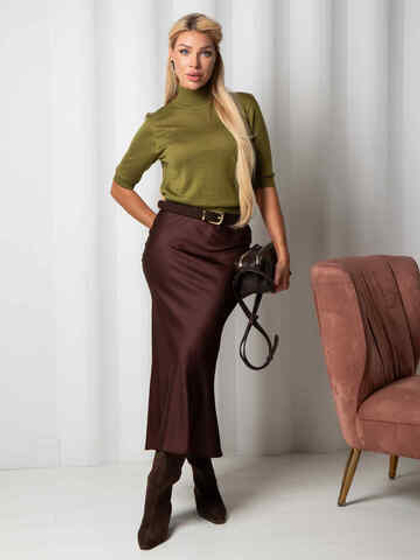 Юбка Калла (горький шоколад)