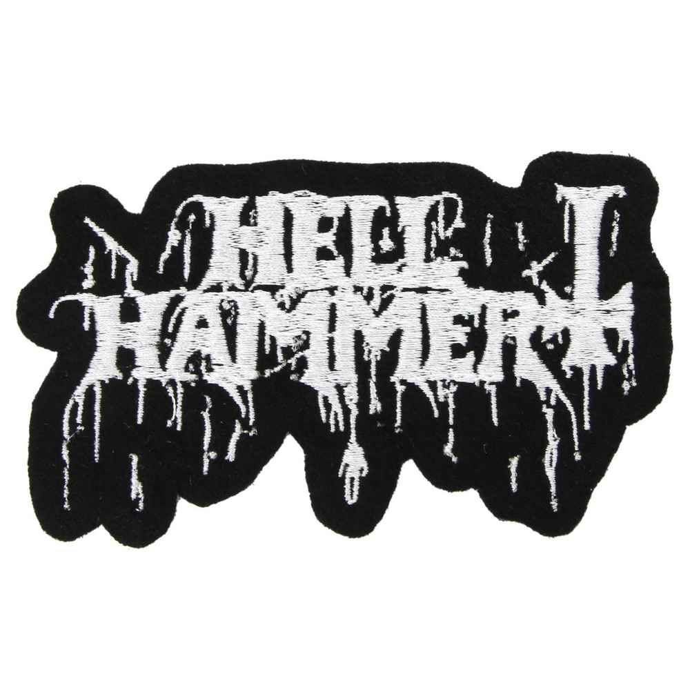Нашивка с вышивкой группы Hellhammer