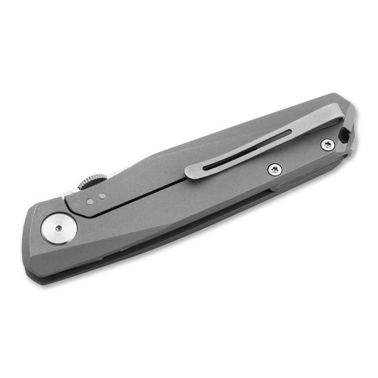 Складной нож Boker 01BO353 Connector Titan c клинком из стали CPM-S35VN, рукоять титан