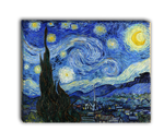Картина для интерьера "Звездная ночь", художник Винсент Ван Гог, печать на холсте Настене.рф