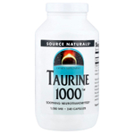 Source Naturals, Taurine 1000™, 1000 мг, 240 капсул