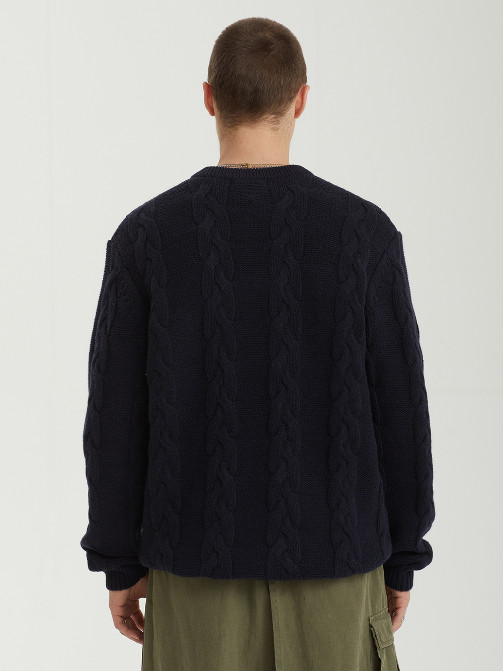 Мужской Свитер Chunky Cable