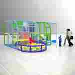 Детский игровой лабиринт «Волшебные тропинки»