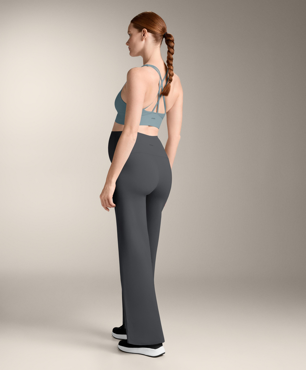 OYSHO Прямые брюки Comfortlux для беременных, серый