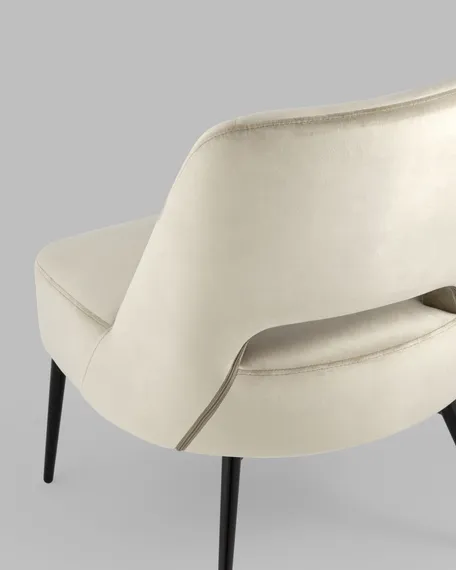 Лаунж-кресло Bost бежевый велюр