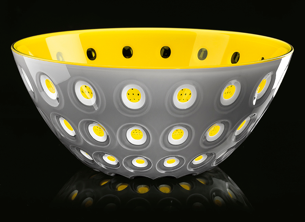 Салатник Le Murrine Ø25  желто-серый