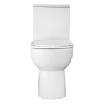 Унитаз-компакт AZARIO Ambra 645x370x815 напольный, безободковый, в комплекте сиденьем микролифт (AZ-848)