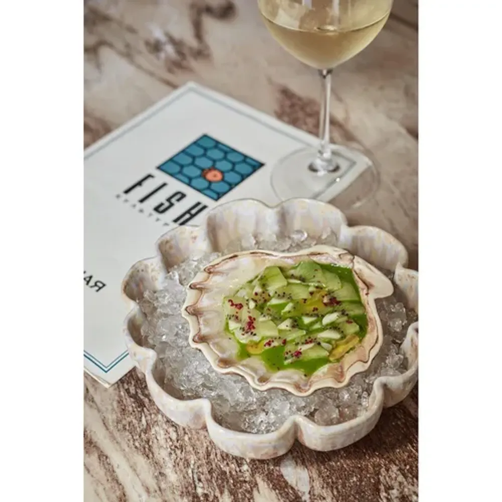 Салатник 650 мл d 20,5 см h5 см Pearl Shell Frutti di Mare P.L. [4]