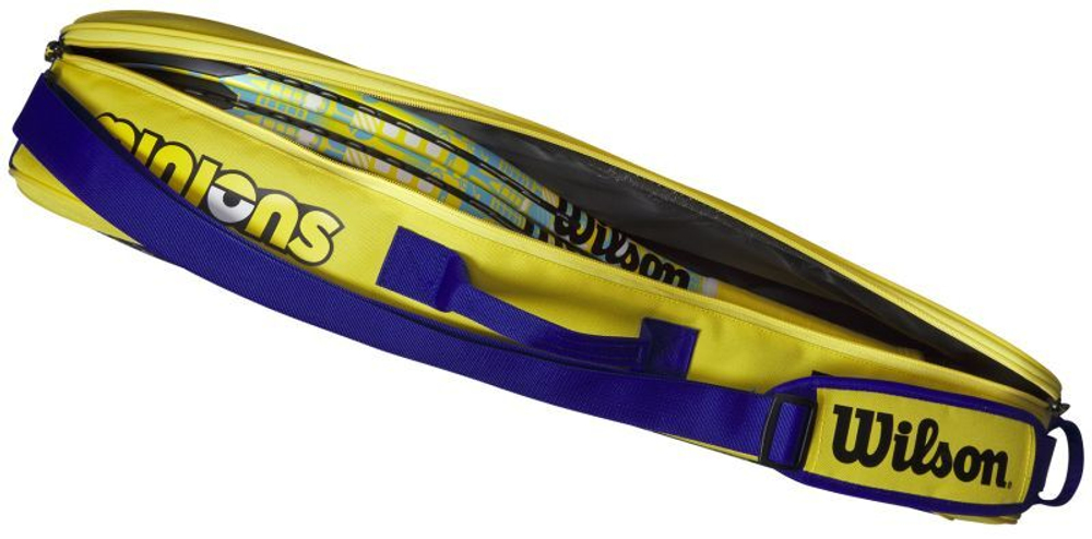 Сумка теннисная Wilson Minions V3.0 Team 3PK - blue/yellow